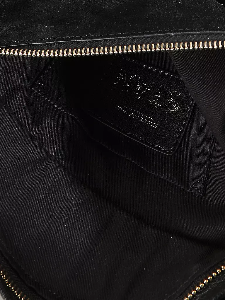 JEROME DREYFUSS Ledertasche - Gürteltasche STAN BANANE schwarz