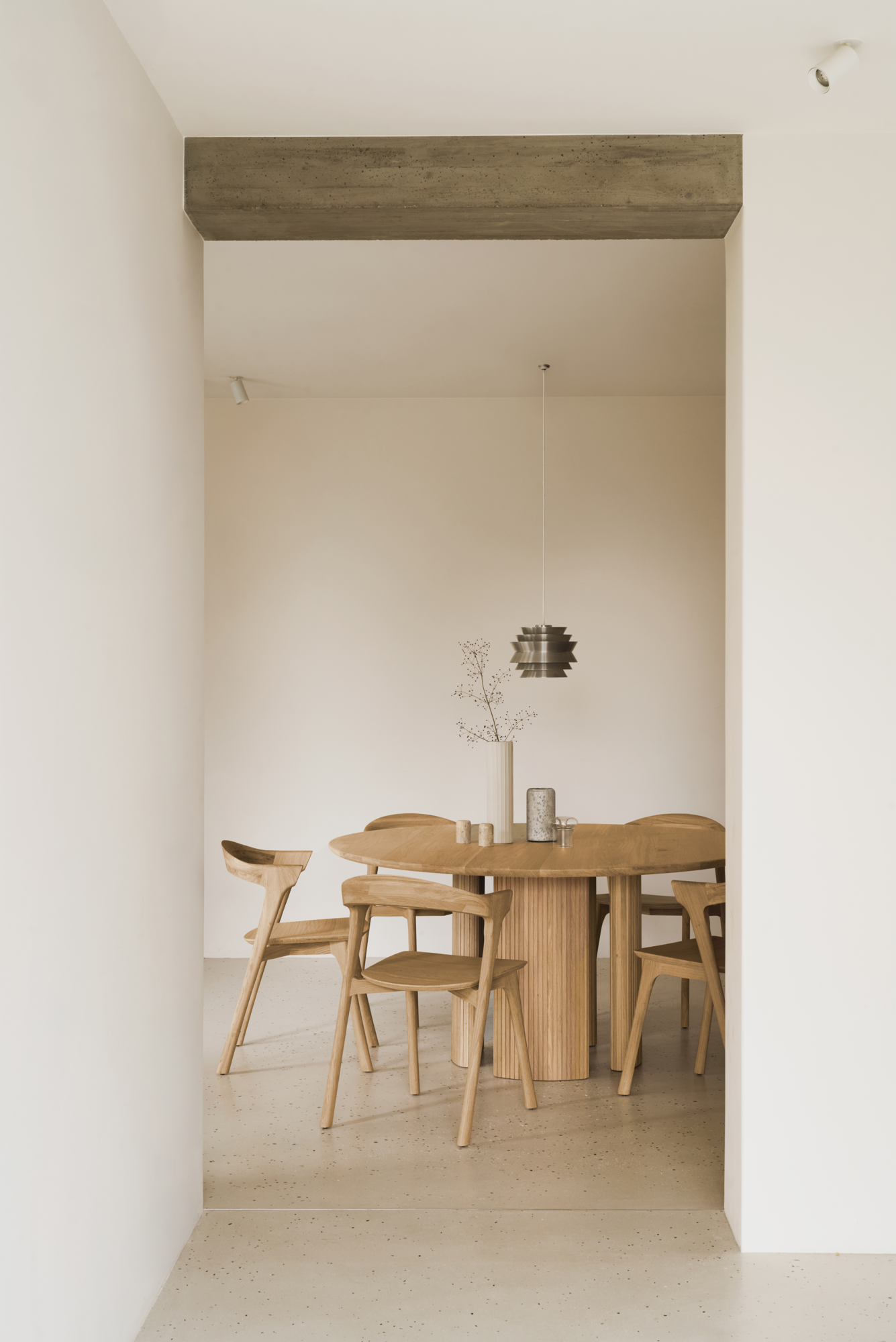 Ethnicraft - Roller Max eettafel 150  rond - eiken