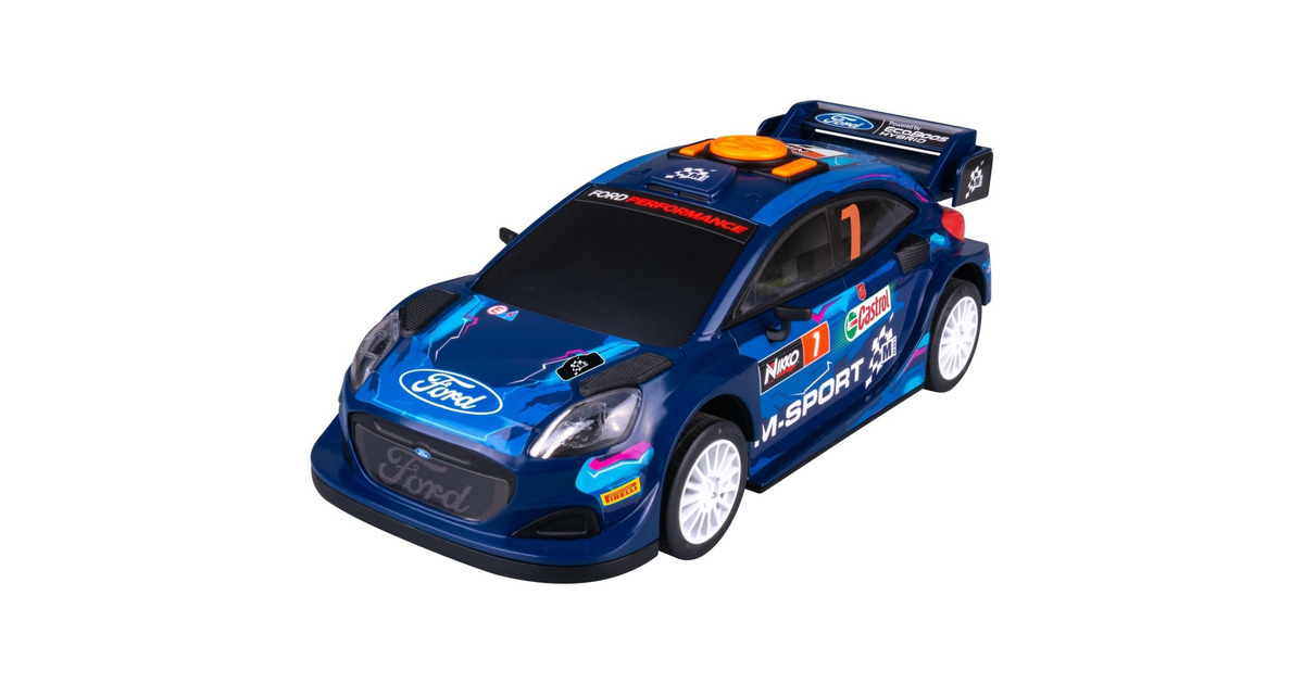 NikkoRoad Rippers - M-Sport Boost Mode L/S - Ford Puma Hybrid Rally1 Speelgoedvoertuig