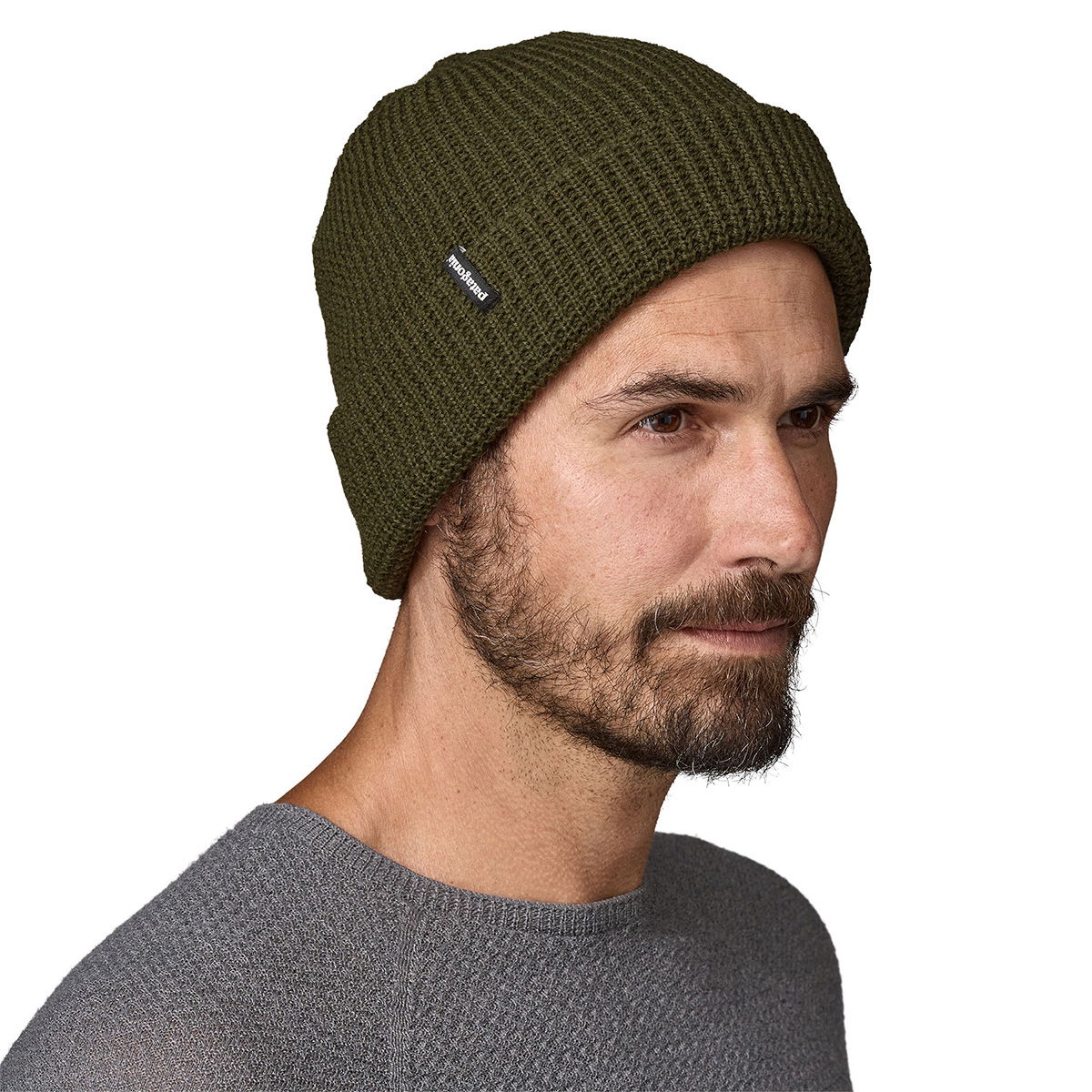 Patagonia SnowDrifter Beanie (Pine Needle Green)