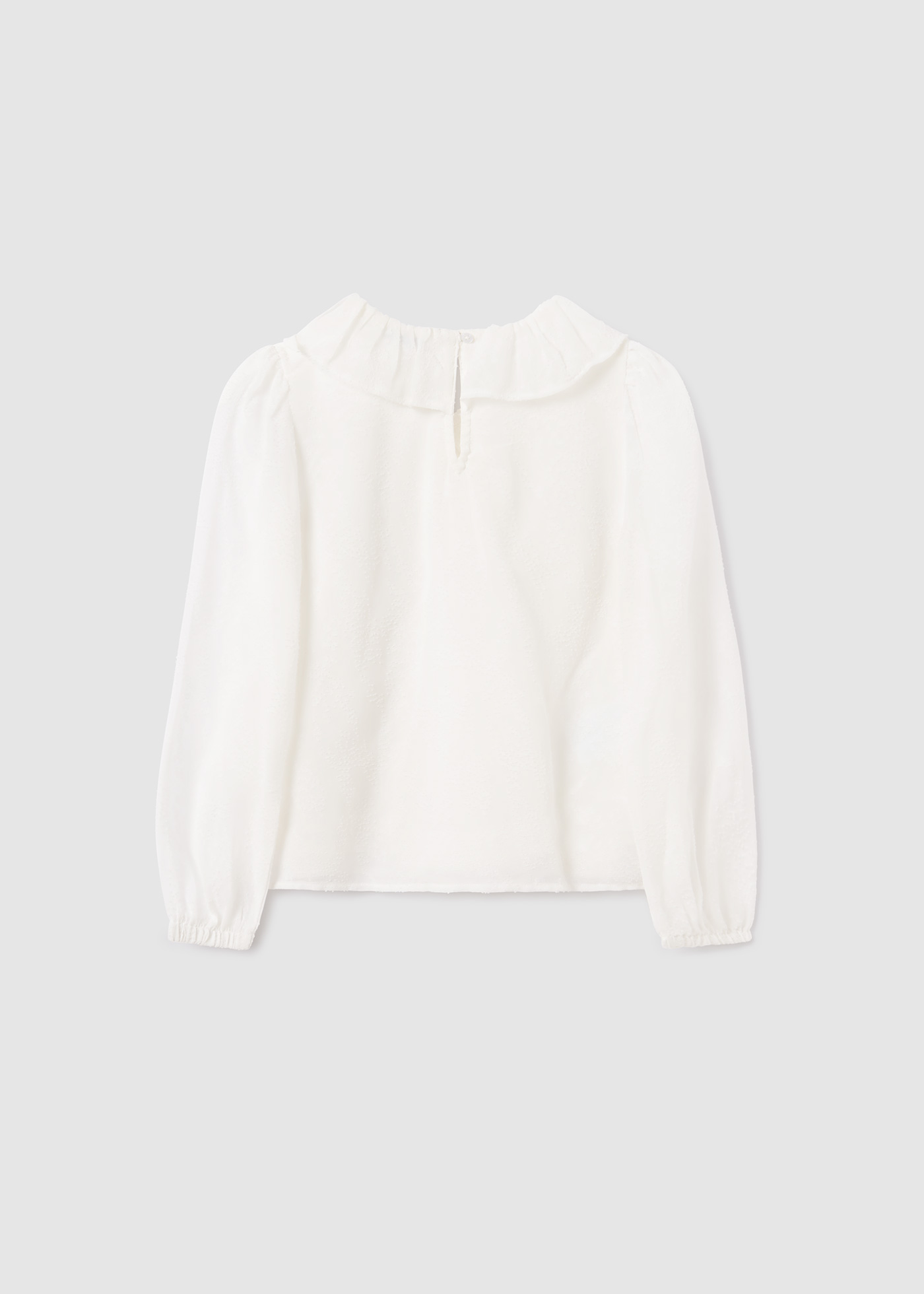 Blusa com babados para menina