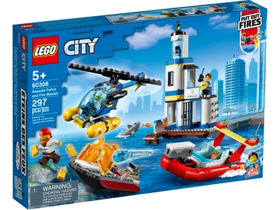 LEGO Kustpolitie en brandmissie (60308)