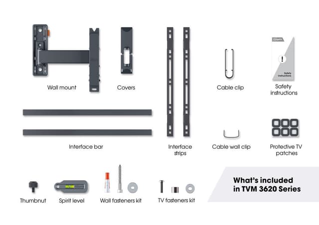 Vogels COMFORT Full Motion TV-vægmontering TVM3625