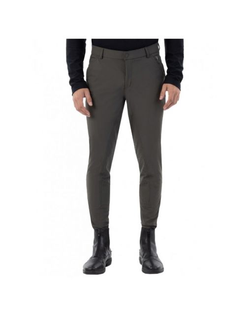 Br Rijbroek Dean Heren Beluga Antraciet - Ruiterkleding