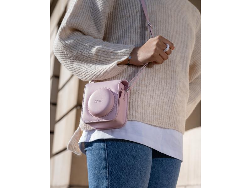 Fujifilm Kameratasche Instax Mini 12 Rosa Kompakte Tasche für Instax Mini 12