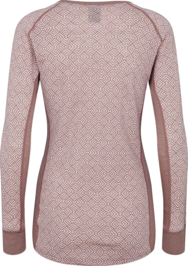 MCKINLEY Rebecka Merino skiundertrøje Pink