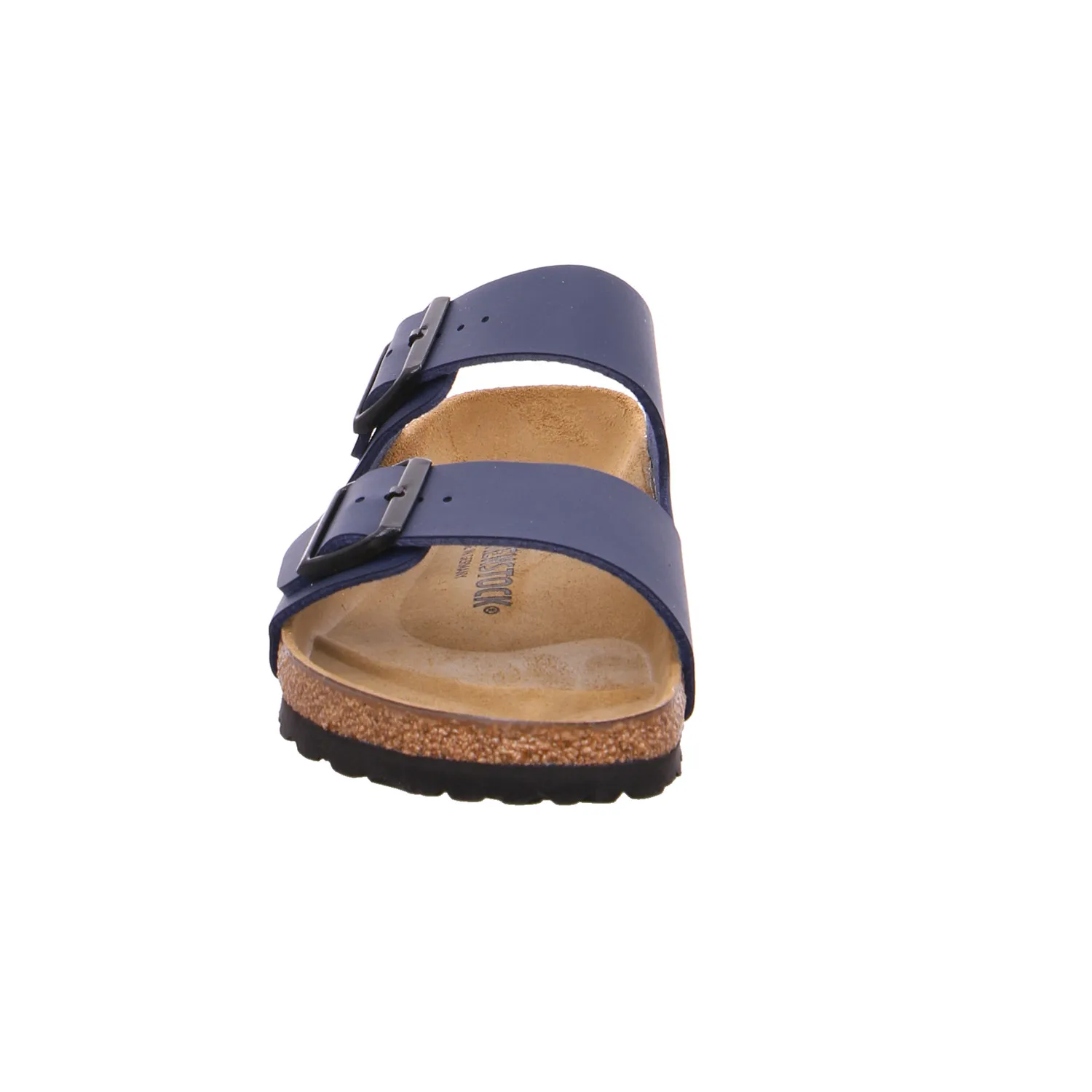 BIRKENSTOCK Bio-Mûles Blau Lederimitat