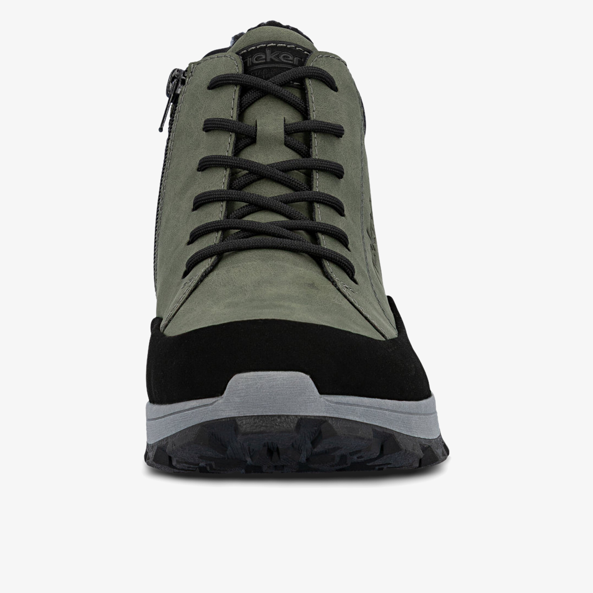 rieker Herren Schnürboots grau