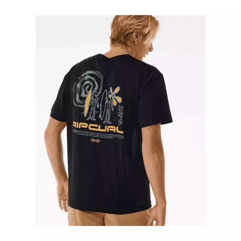 Teeshirt RIPCURL Vaporcool Journeys Trip Tee Black M