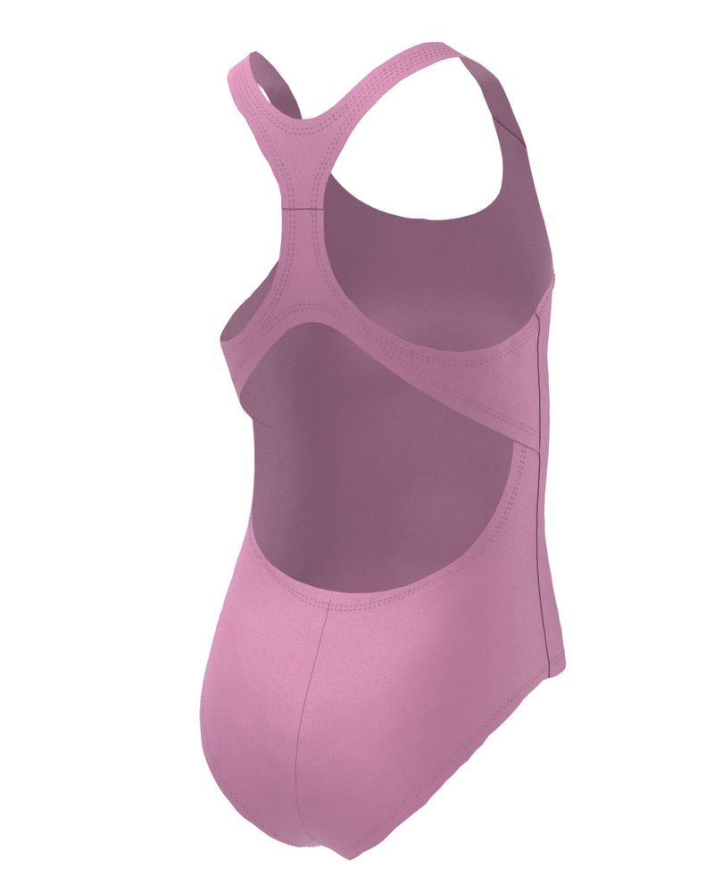 Maillot de bain 1 pièce Nike Racerback Rose pour femme