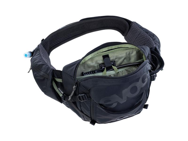evoc Hüfttasche Pro 3 l   1.5 l Bladder Schwarz Belüftete Hightech-Tragetasche