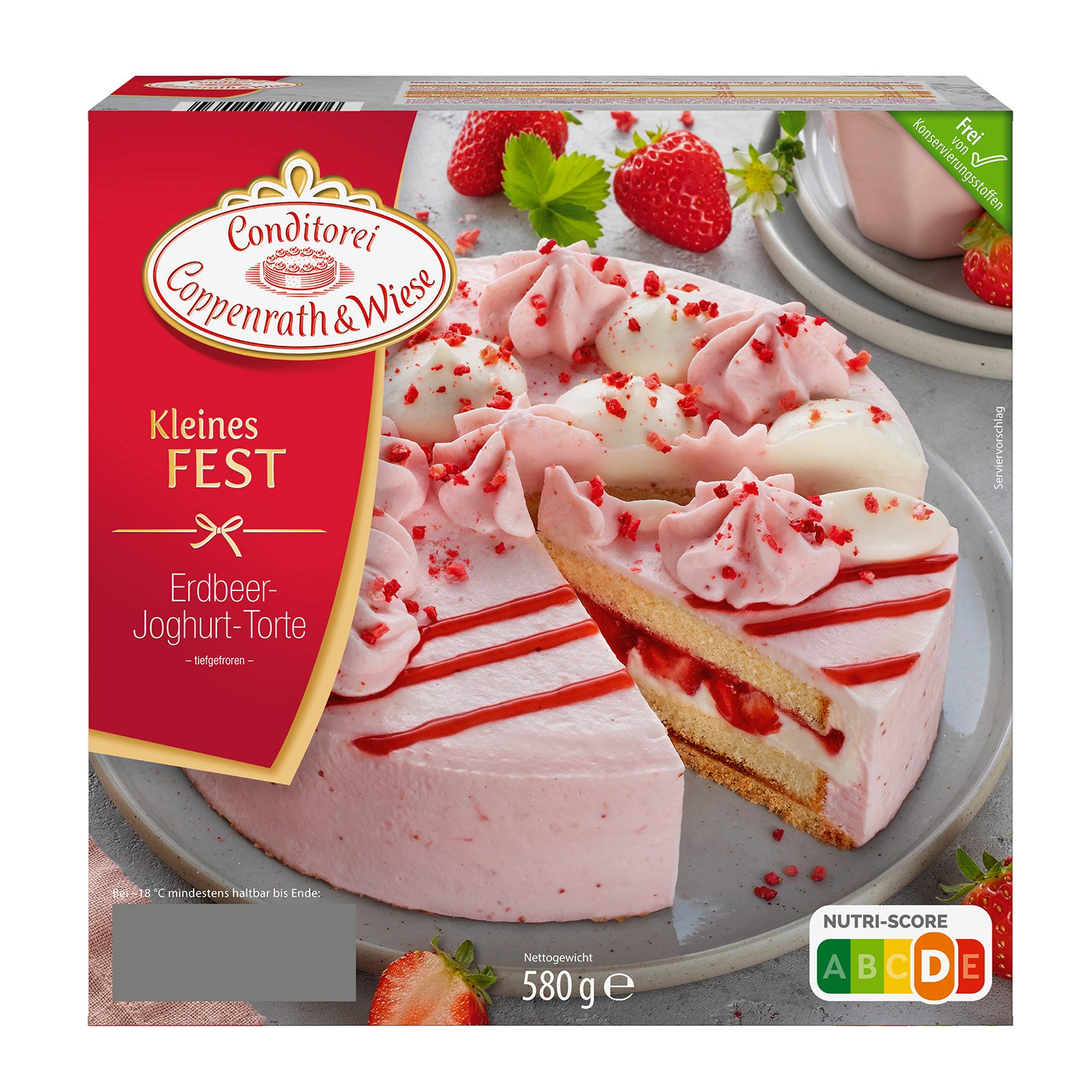 Coppenrath & Wiese Kleines Fest Erdbeer Joghurt Torte