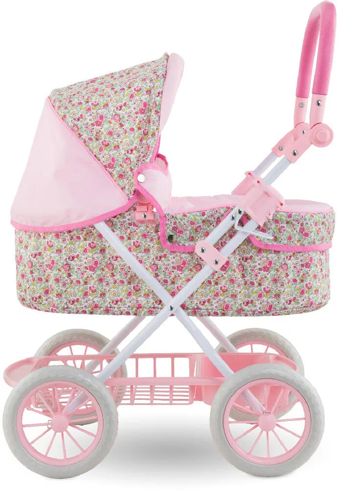 LANDAU FLEURI POUR POUPON 36, 42 ET 52 CM - COROLLE ACCESSOIRES