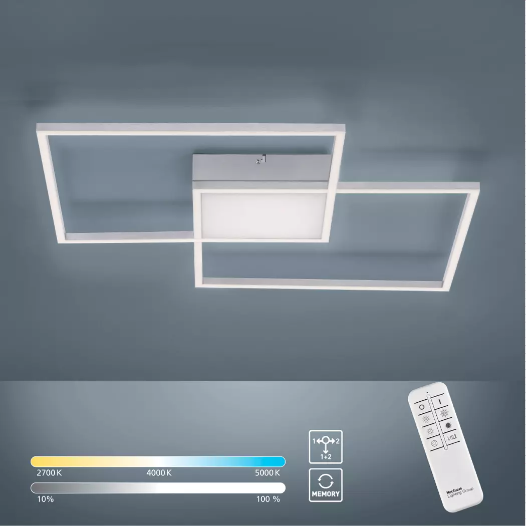 LED-Deckenleuchte Asmin