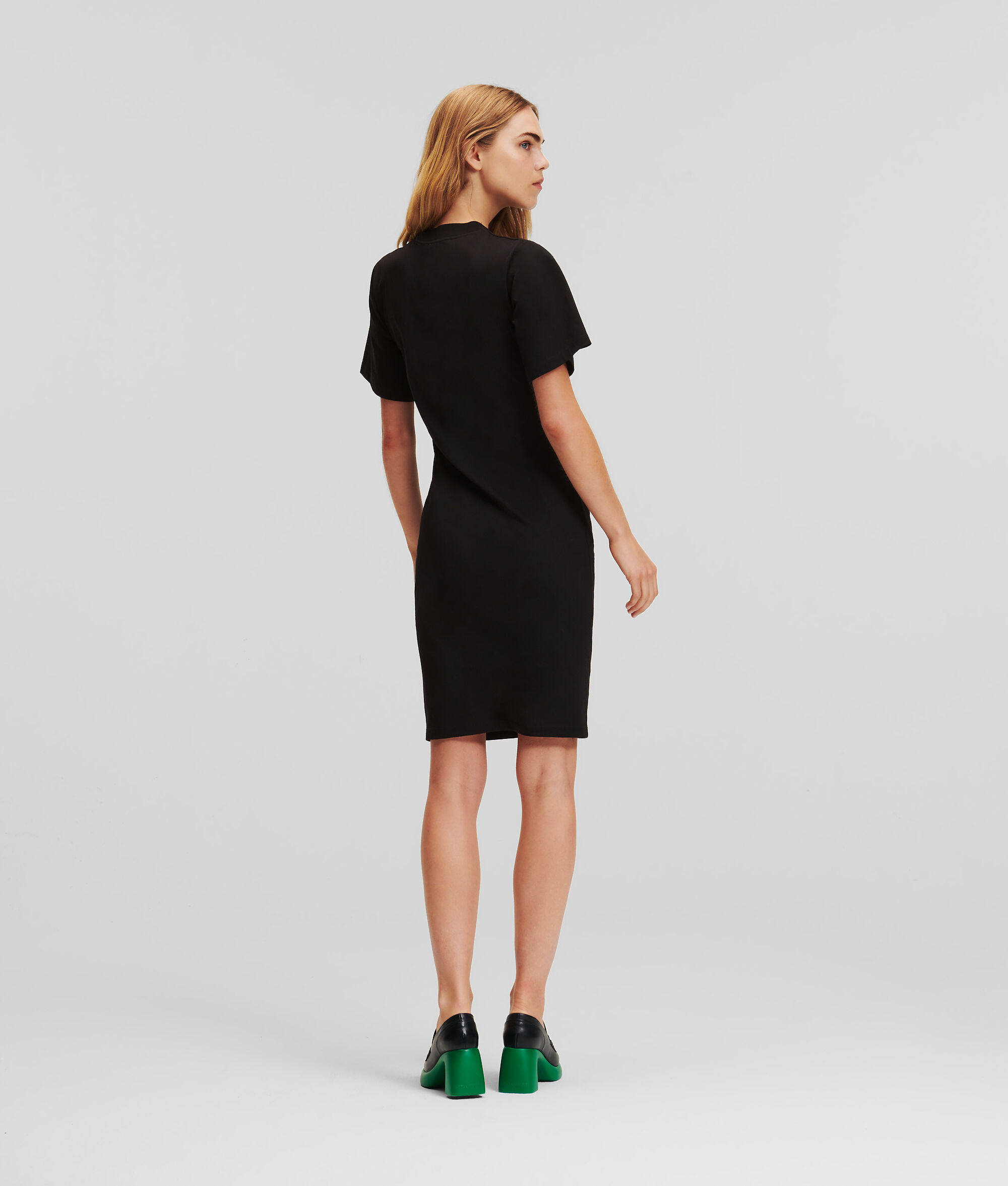 ROBE T-SHIRT FRONCÉE