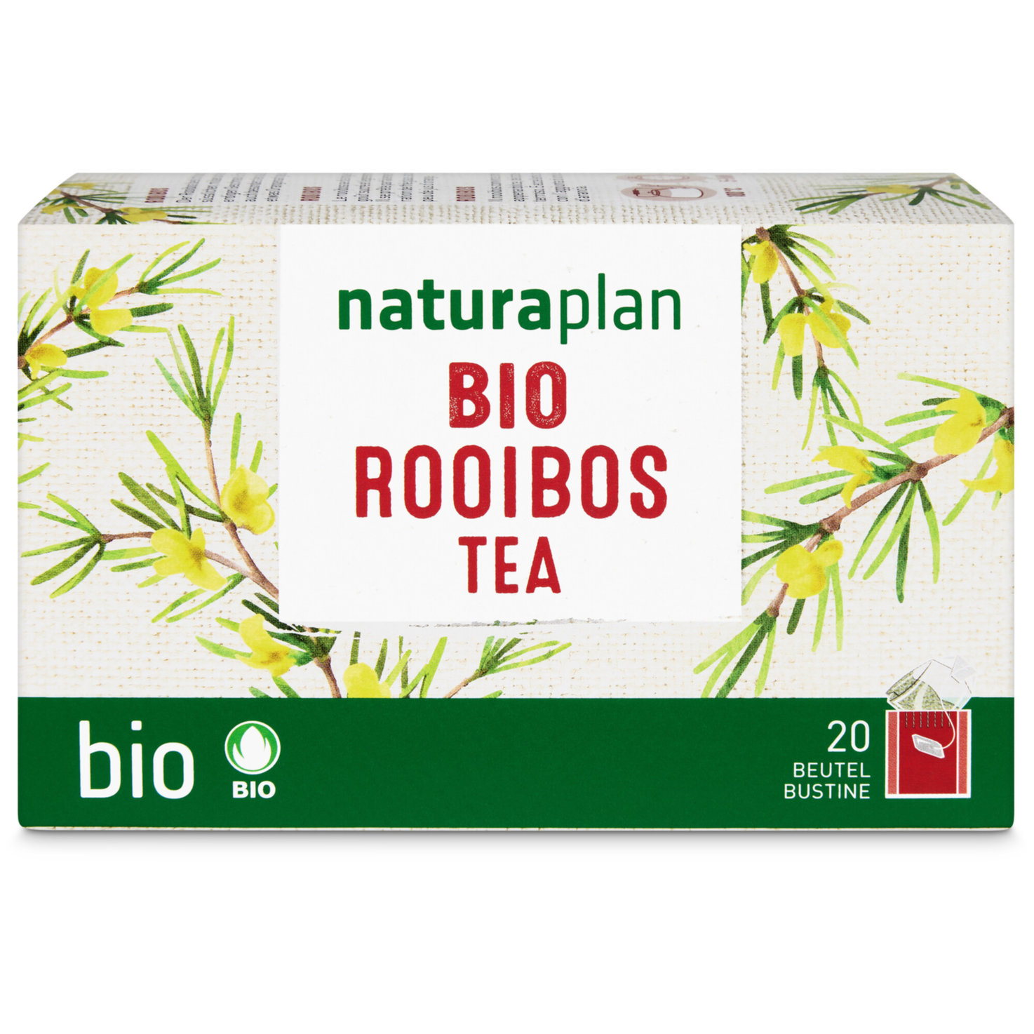 Naturaplan Bio Tee Rooibos 20 Beutel