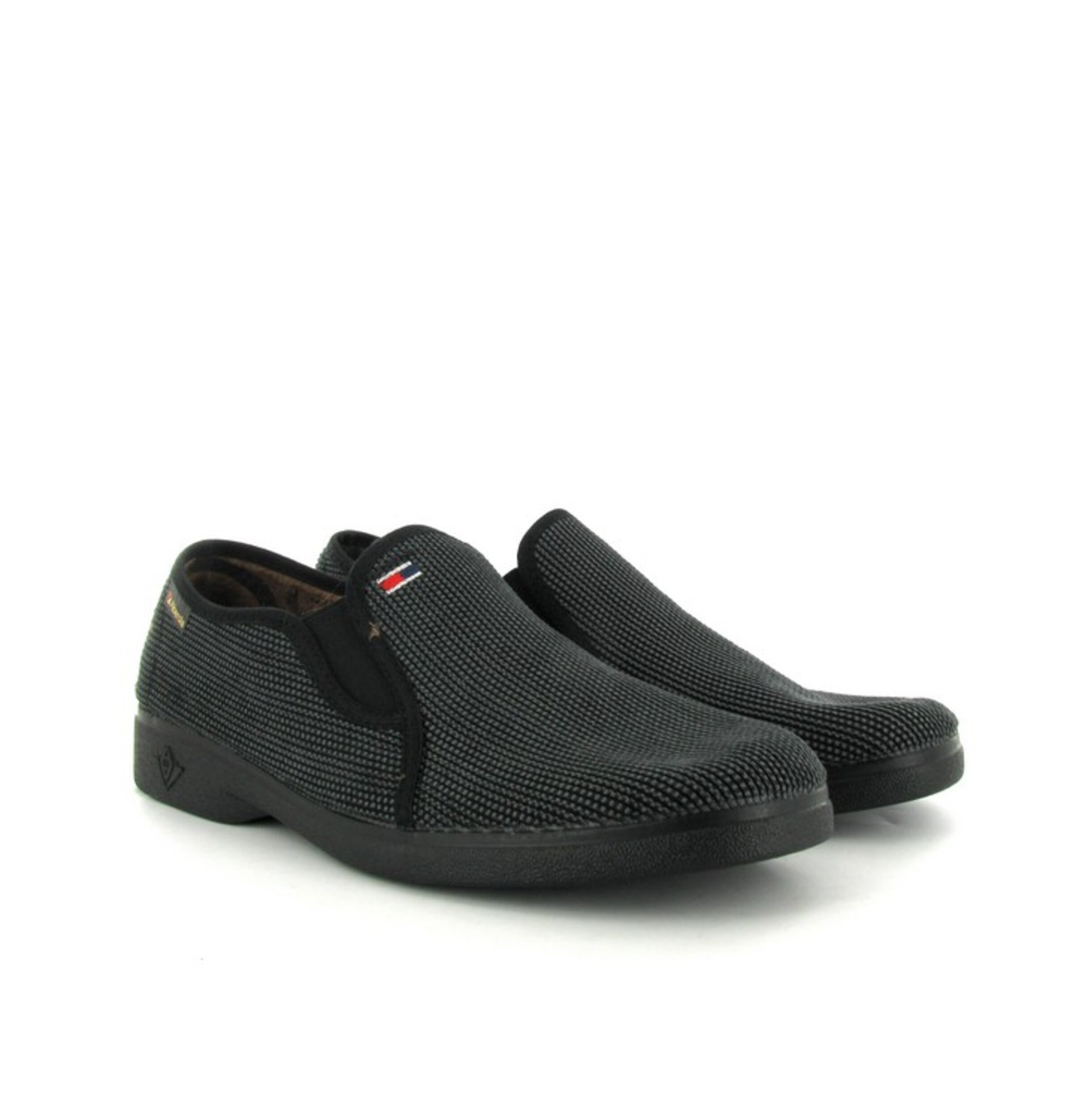 Seelen Alberola T6095B heren pantoffels zwart