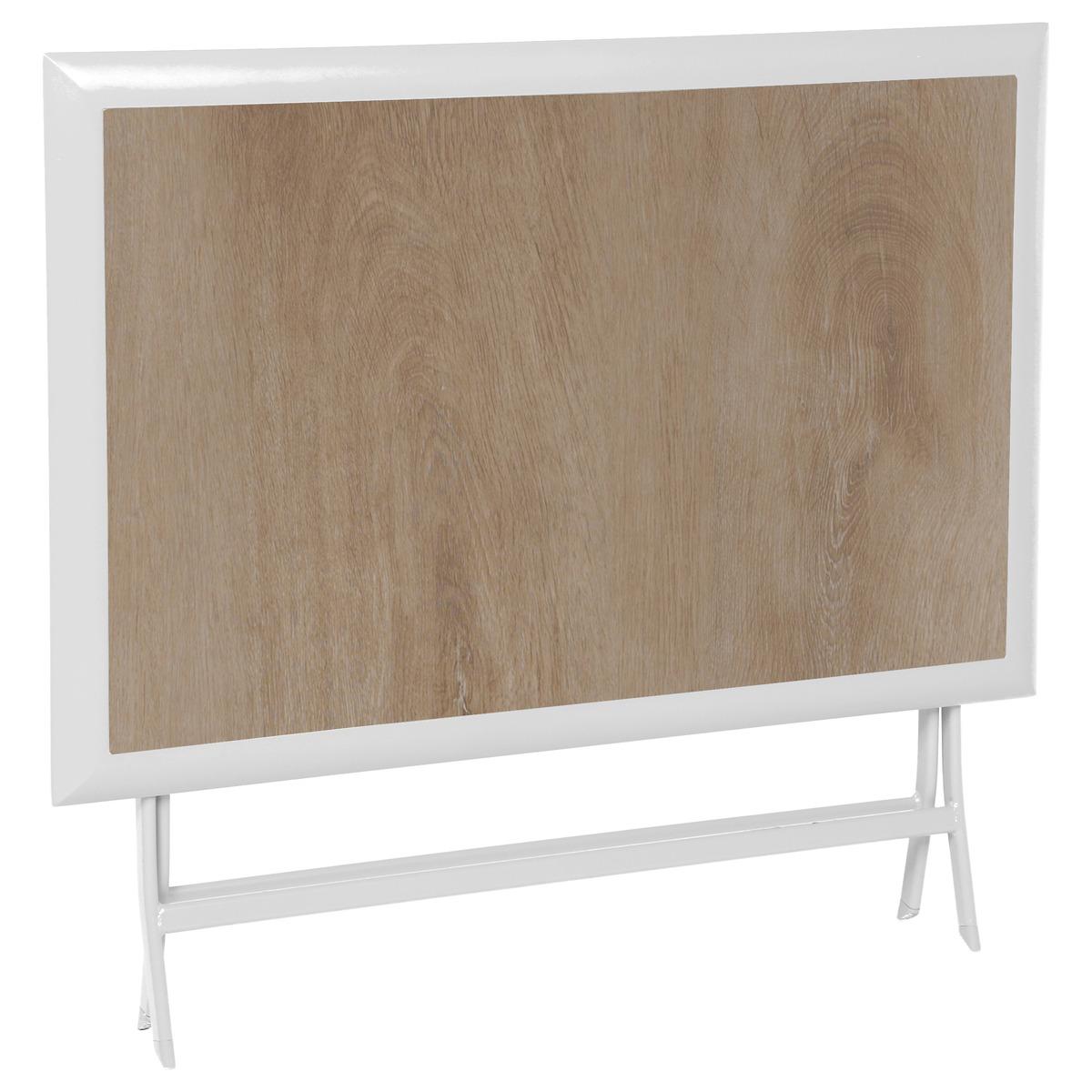 TABLE AZUA PLIANTE HOUBLON 4 PLACES