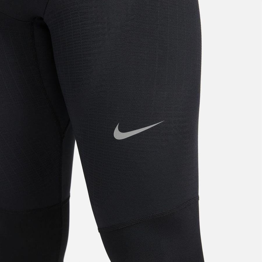 Nike Collant Running Dri-FIT Phenom - Noir/Argenté