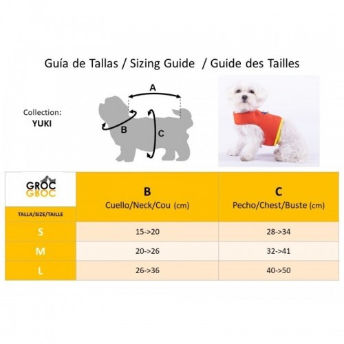 Arnês para cães Groc Groc Yuki azul