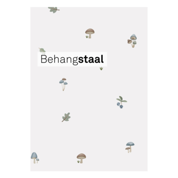 Behangstaal vliesbehang Little Dutch Forest Treasures (dessin WD119030)