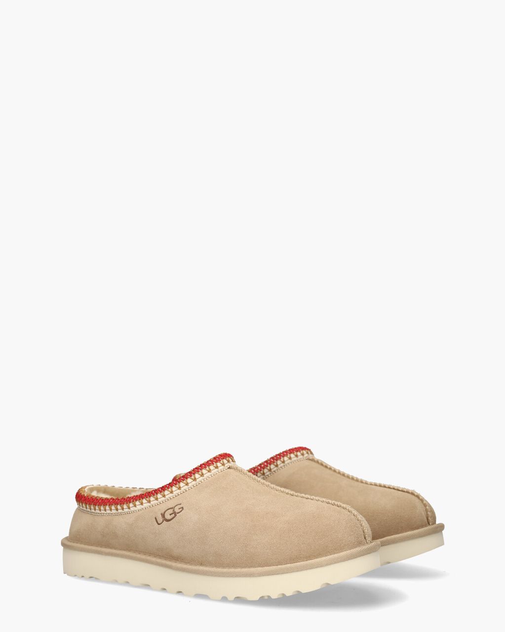UGG Tasman Slipper Sand/Dark Cherry Damespantoffels