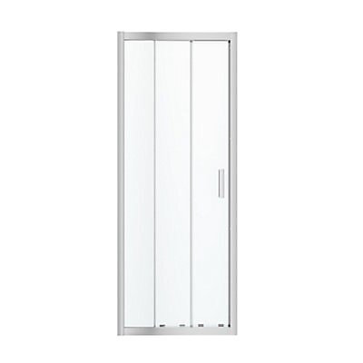 Porte de douche coulissante GoodHome Beloya transparente 80 cm
