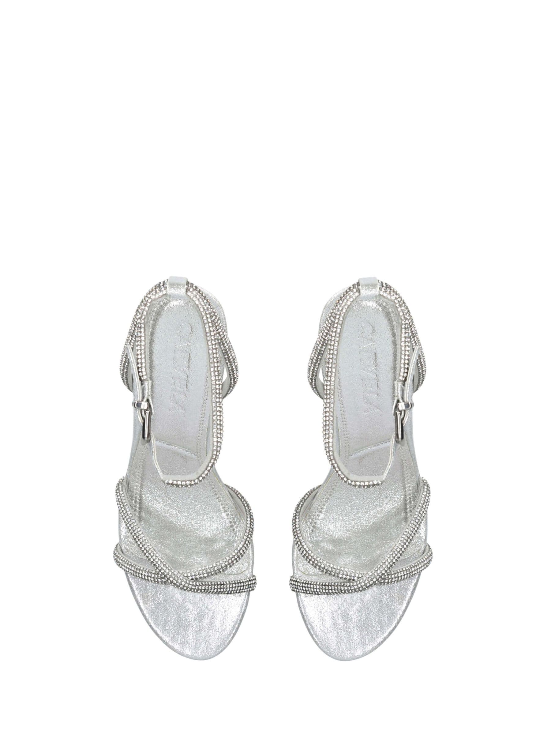 Zilver - Carvela Stargaze sandalen