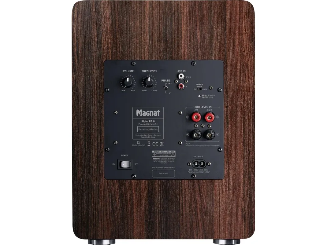 Magnat Alpha RS 8 - Subwoofer - 80 Watt - 8