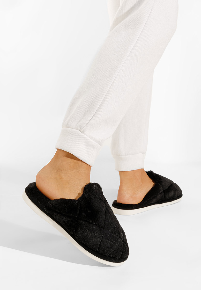 Pantoufles femme noirs Ingenia