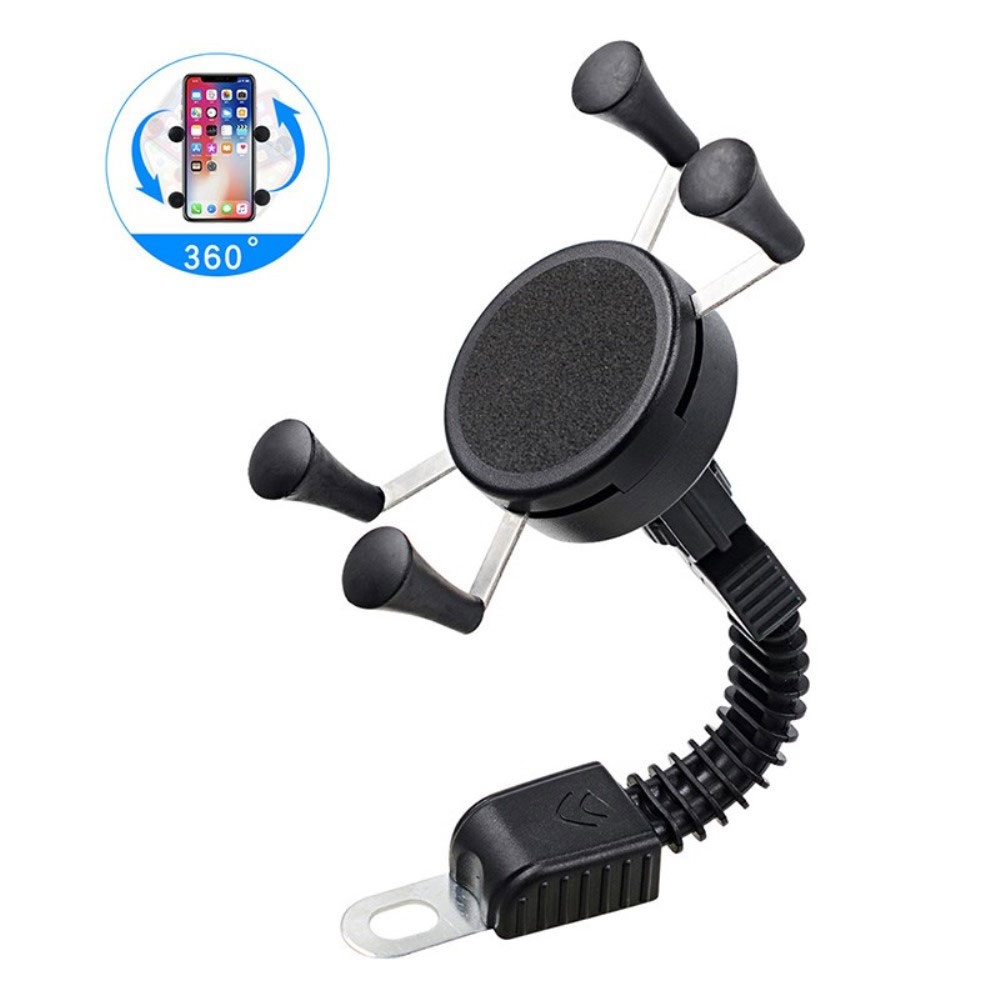 Universal Motorrad Bike Rückspiegel Halterung Handy / Smartphone (7
