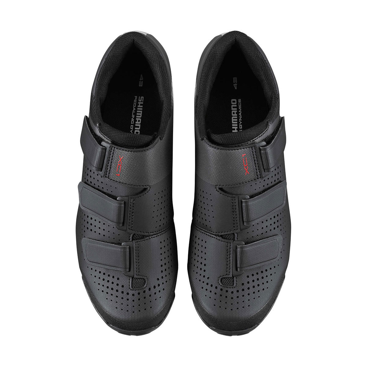Shimano XC100 Mountainbikeschoenen Zwart Heren
