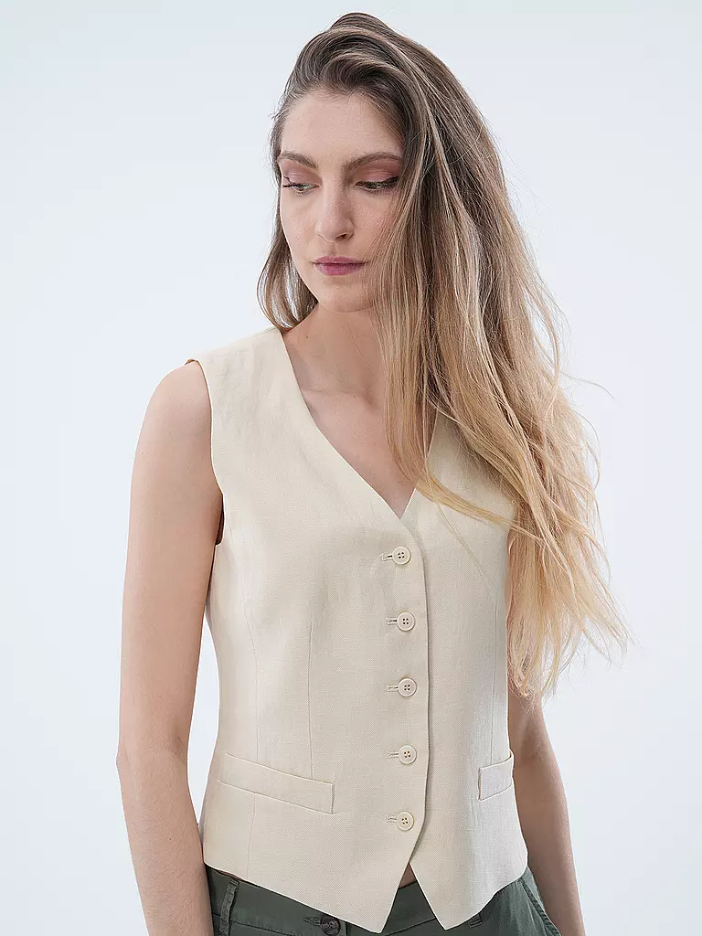 WEEKEND MAX MARA Gilet PACCHE beige