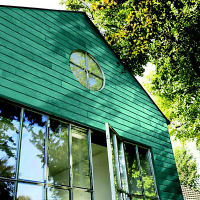 Peinture extérieure maison bois Intensiv Protect Syntilor gris bleuté 2L