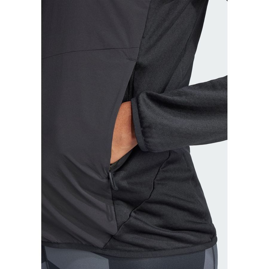 Adidas Terrex Xperior Climawarm  Wind Light Fleece Hooded Jacket