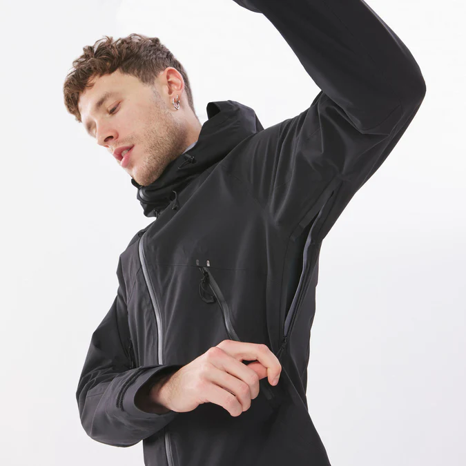 Decathlon Quechua - Jaqueta impermeável leve para caminhadas Quechua masculina MH500