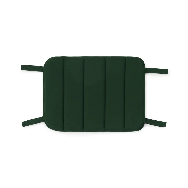 Normann Copenhagen - Vig Barstuhl Sitzauflage, dunkelgrün