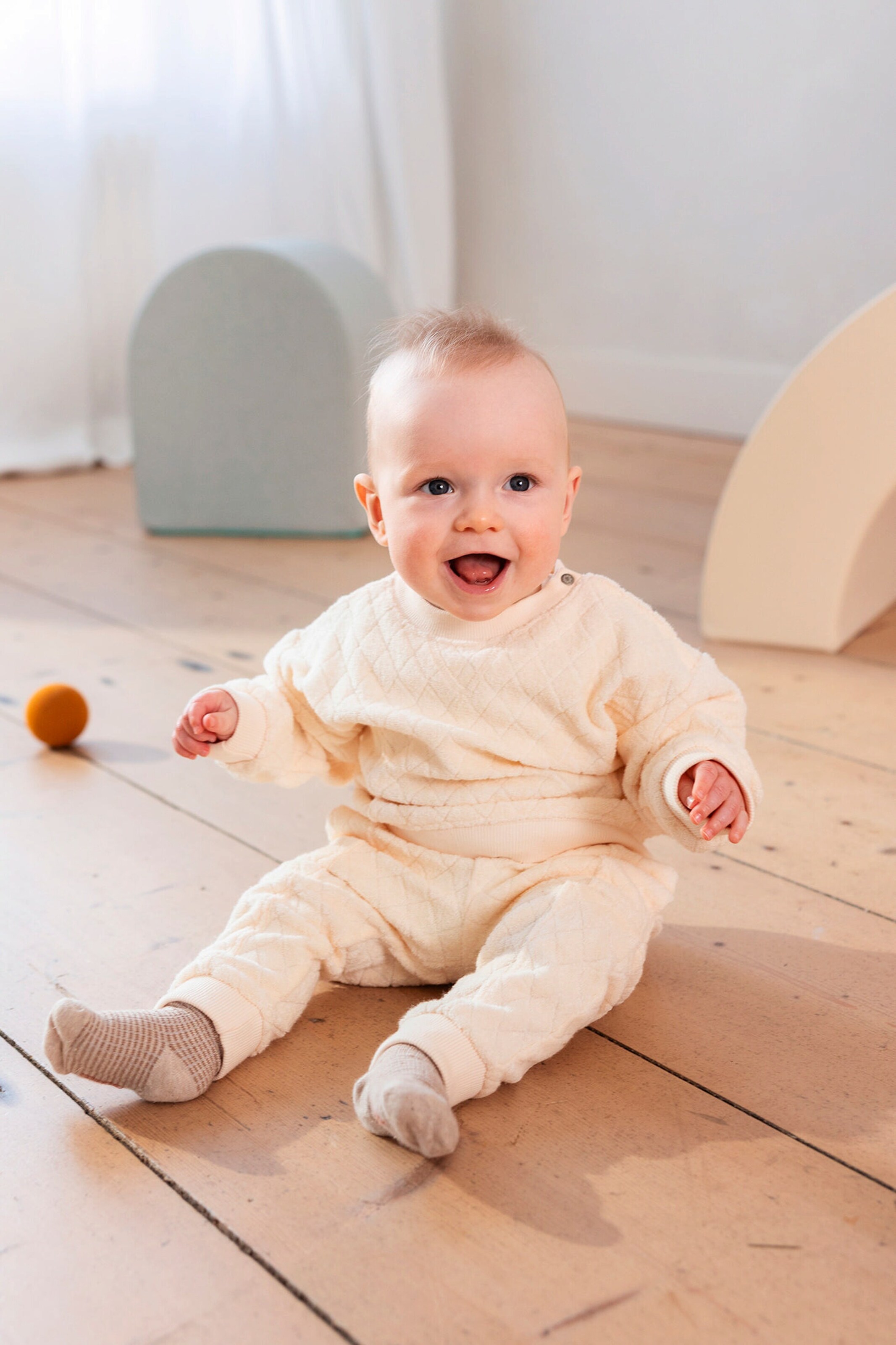 Noppies Baby Hose Gruson Butter Cream
