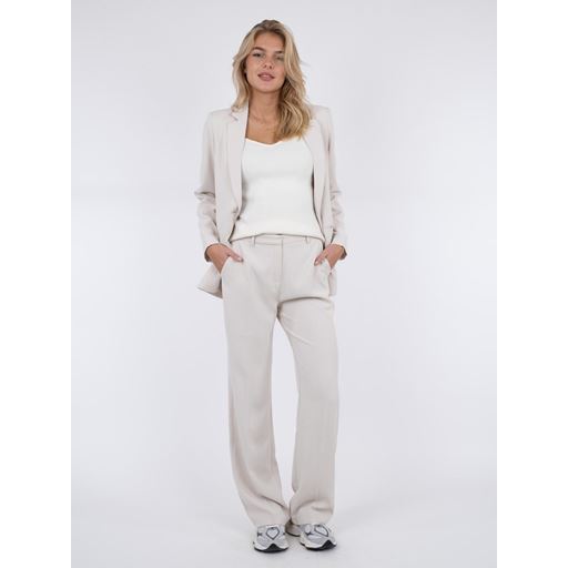 Neo Noir Alice Woven Bukser, Ivory, 42