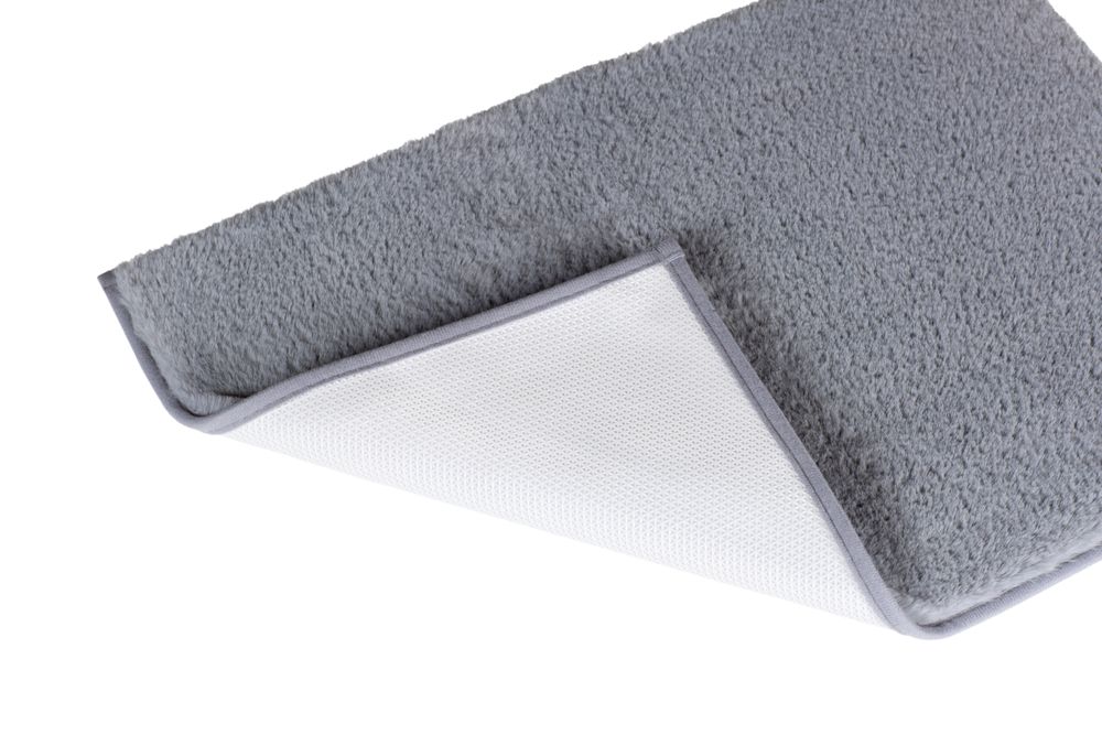 PANA® Badematte • Badteppich • WC Vorleger • in Hasenfelloptik • Duschvorleger • verschiedene Formen & Farben