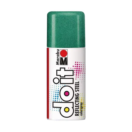 Marabu do it colorspray Reflecting Steel, reflex grün, 150 ml