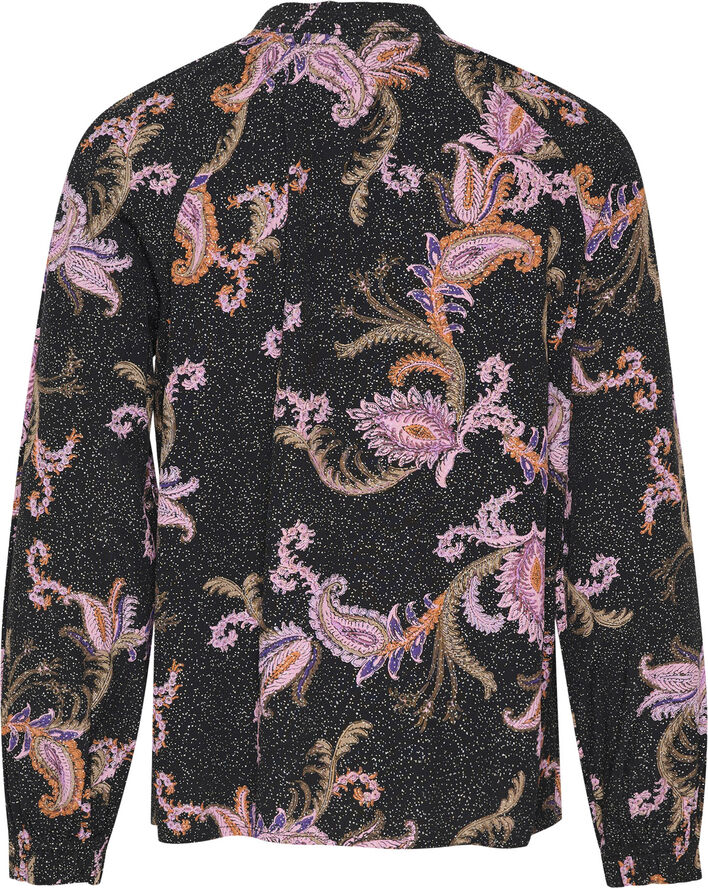 Saint Tropez BeninaSZ Blouse Black paisley