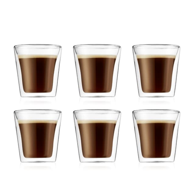 Bodum 6 stk. glas CANTEEN 0.1 L