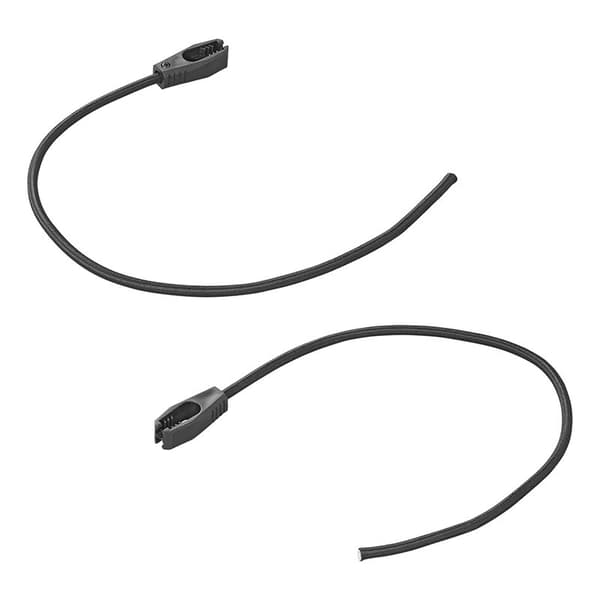 Festesnor elastisk 50 cm justerbar - sett med 4 stk