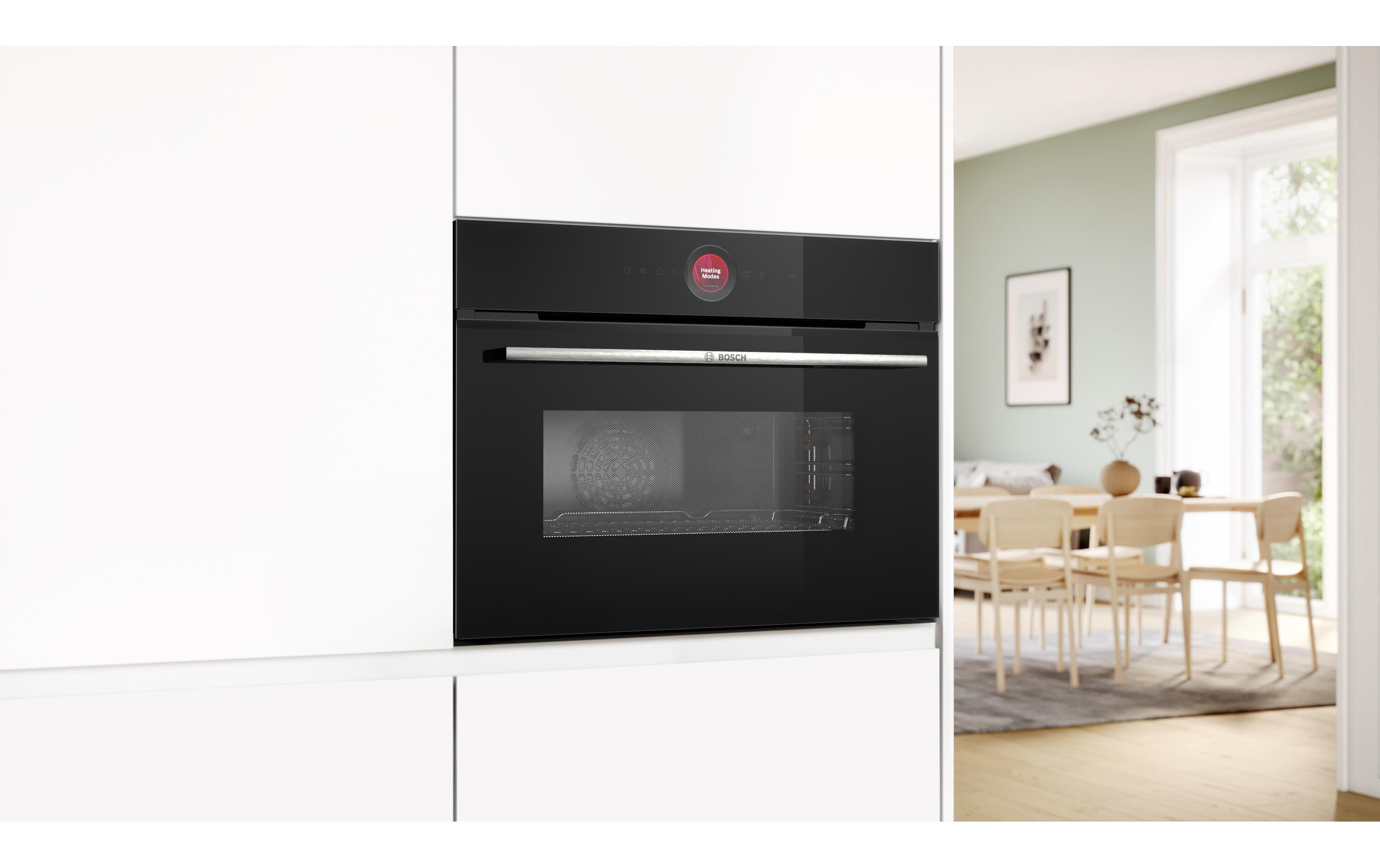 Einbaubackofen mit Mikrowelle CMG7241B1 Schwarz<br>Mikrowelle