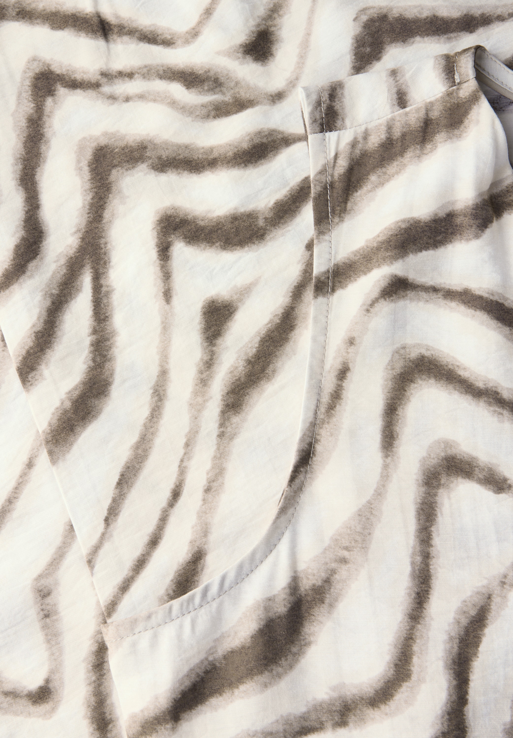 STREET ONE Midikleid Ohne Taschen mit grafischem Muster