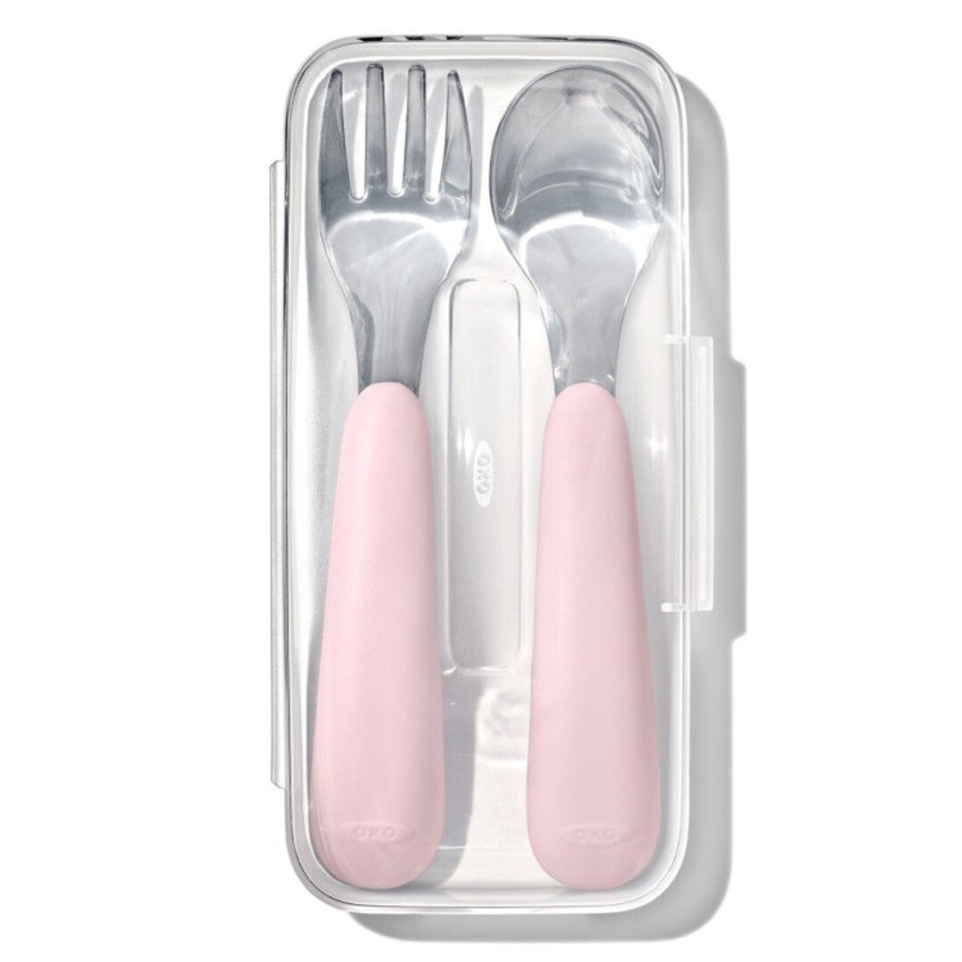 Oxo tot kinderlepel en -vork reisset - blossom