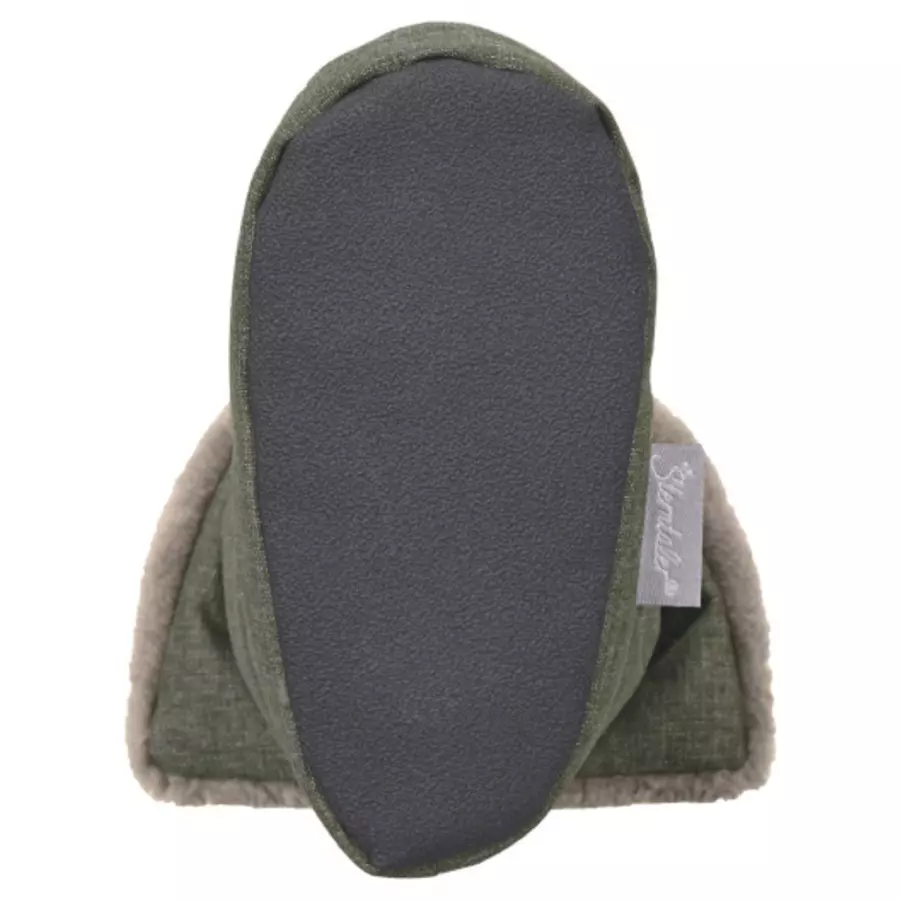 Sterntaler Babyschuh grün melange