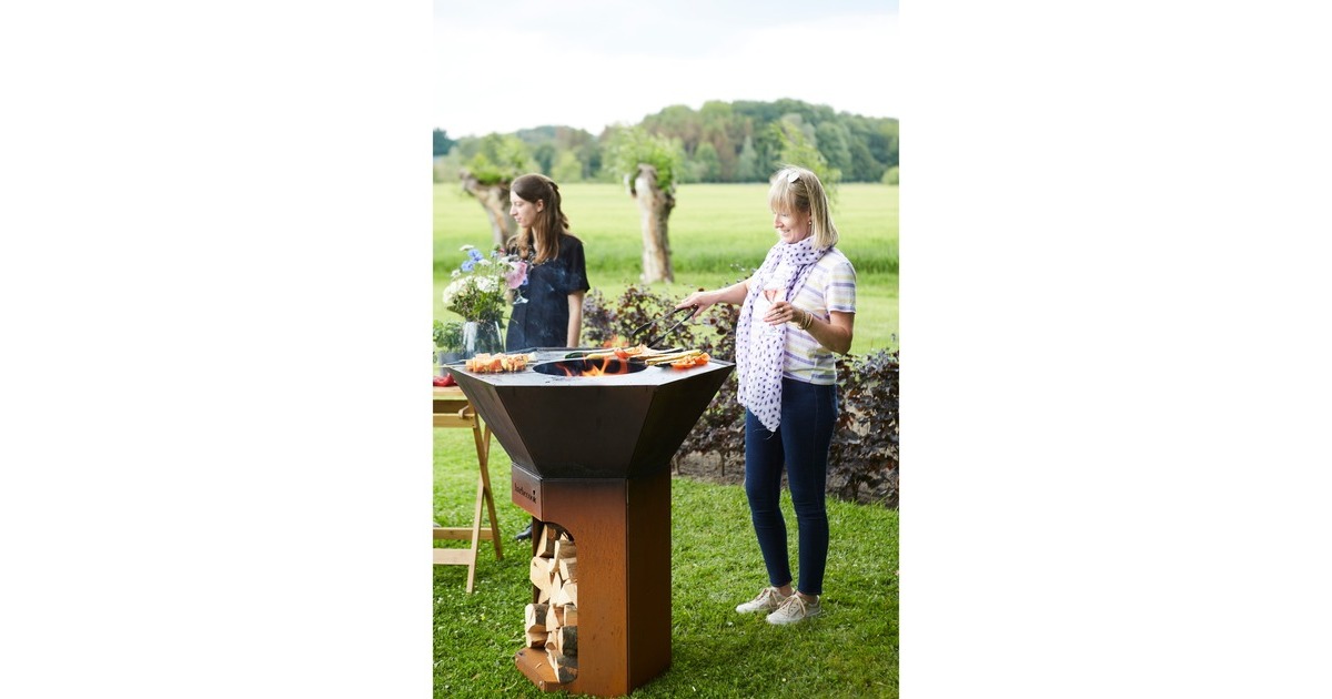 BarbecookNestor Original cortenstaal barbecue