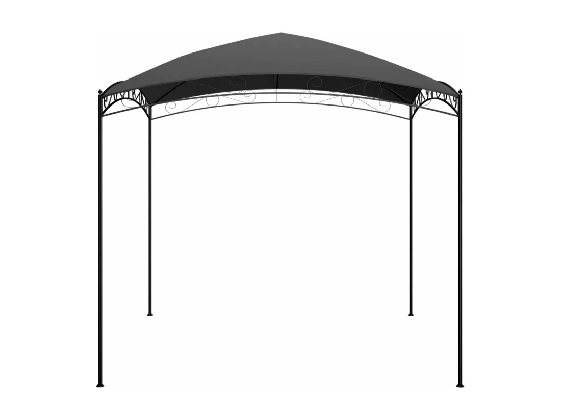 Belvédère 3x3x2,65 m Anthracite 180 g/m²